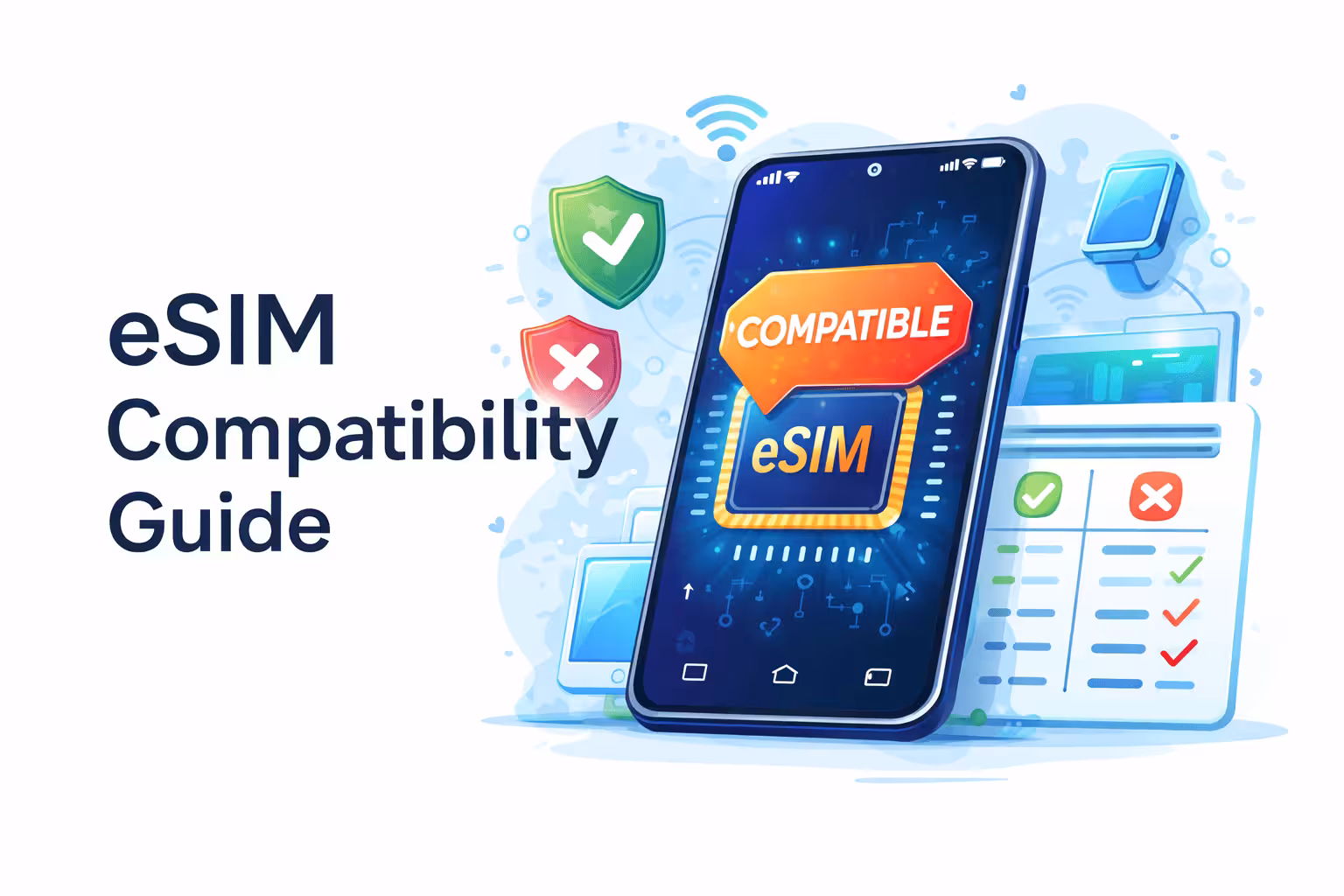 Guide de compatibilité eSIM