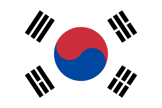 South Korea flag