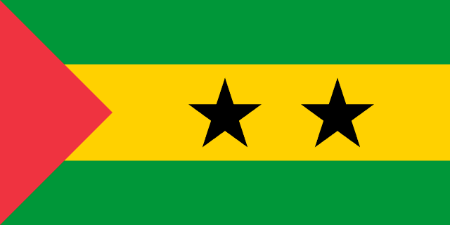 São Tomé and PrÃncipe flag
