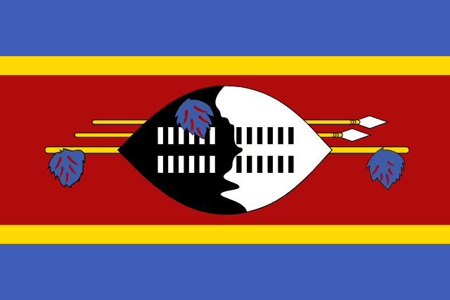 Eswatini (Swaziland) flag
