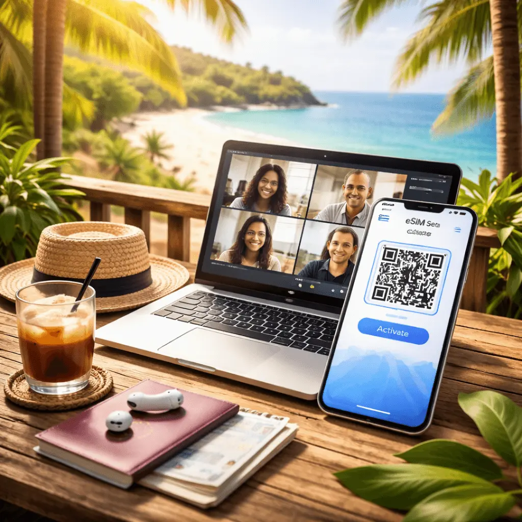 eSIM for Remote Work: Travel Without the Connectivity Anxiety