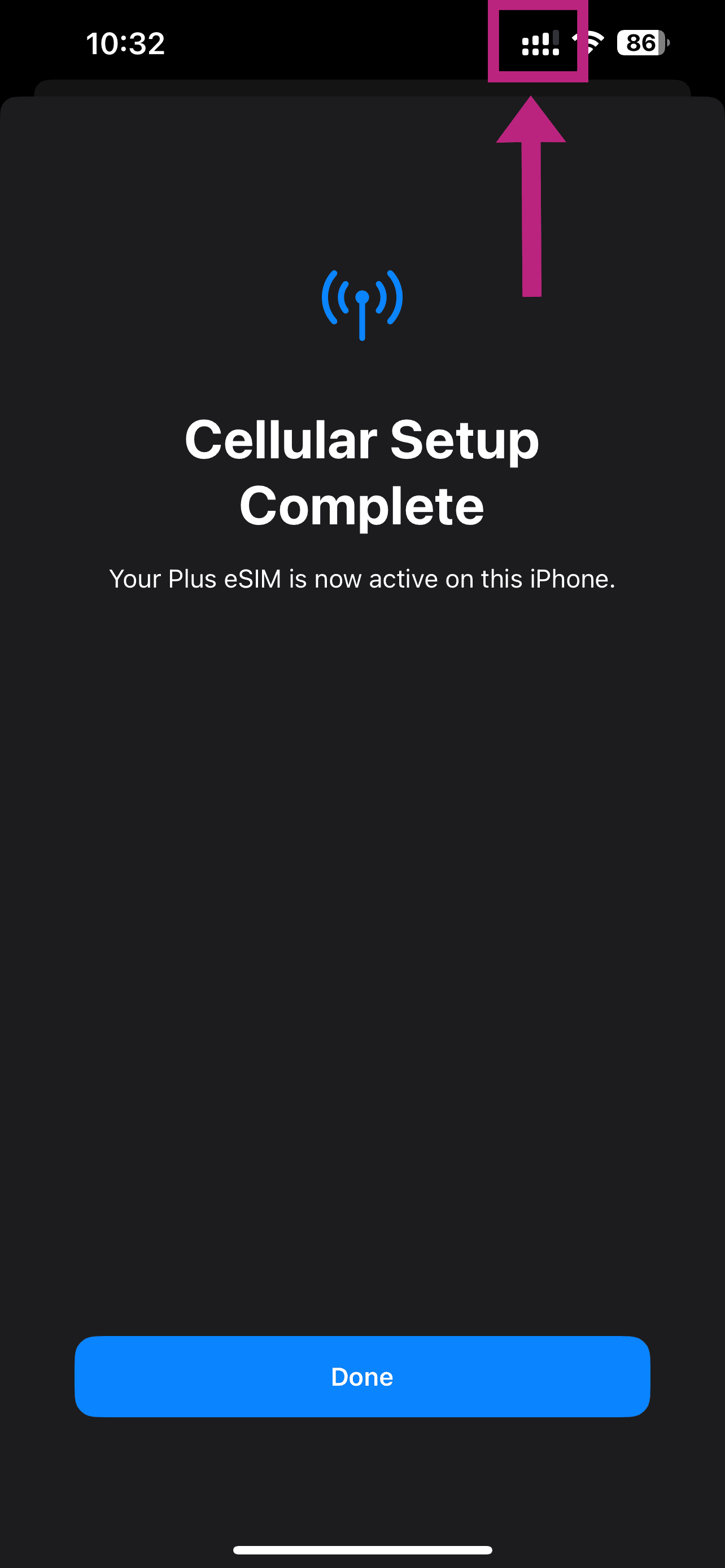 iPhone step 5